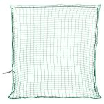 Plasă de remorcă cu funie elastică, verde, 3x3 m, PP GartenMobel Dekor