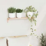 Raft Suspendat pe Perete Bej 62 x 10 x 12.5 cm GartenMobel Dekor