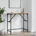 Masă consolă, stejar sonoma, 75x32x75 cm, lemn prelucrat GartenMobel Dekor
