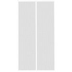 Plasa anti-insecte, cu inchidere magnetica, latime 80-100cm, inaltime 210-220cm, alb Household NewTrend
