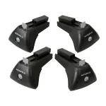 Evos IS (In-Rail Steel) kit de 4 picioare pentru bare de otel Quadra Garage AutoRide