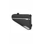 Geanta bicicleta impermeabila, cu buzunar pentru telefon, 30x21x5cm, negru Household NewTrend