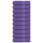 Prosoape de duș 10 buc Violet 70x140 cm 360 g/m² 100% bumbac GartenMobel Dekor