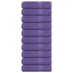 Prosoape de duș 10 buc Violet 70x140 cm 360 g/m² 100% bumbac GartenMobel Dekor