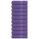 Prosoape de mână 10 buc Violet 50x100 cm 360 g/m² 100% bumbac GartenMobel Dekor