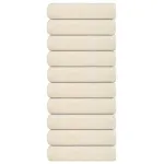 Prosoape de mână 10 buc crem 50x100 cm 360 g/m² 100% bumbac GartenMobel Dekor