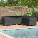 Husă pentru mobilier de exterior 286 x 222 x 80 cm GartenMobel Dekor
