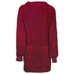 Rochie de Noapte Roșu l Bumbac GartenMobel Dekor