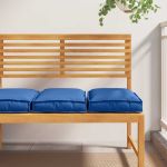 Pernă pentru șezut din paleți 2 pcs Albastru regal GartenMobel Dekor