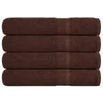 Prosoape 4 buc Maro 100x200 cm 360 g/m² 100% bumbac GartenMobel Dekor