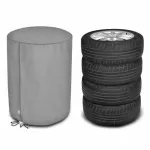 Husa de protectie pentru 4buc roti de rezerva 15-19'' - 74x90cm Garage AutoRide