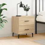 Noptieră, stejar sonoma, 40x35x47,5 cm, lemn compozit GartenMobel Dekor