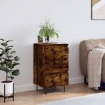 Dulap, stejar afumat, 40x35x70 cm, lemn prelucrat GartenMobel Dekor