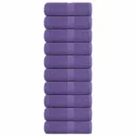 Prosoape pentru oaspeți 10 buc Violet 360 g/m² 100% bumbac GartenMobel Dekor