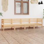 Set mobilier de grădină, 4 piese, lemn masiv de pin GartenMobel Dekor
