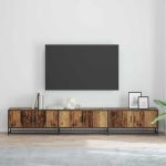 Cabinet TV Lemn vechi 240 x 35 x 41 cm Lemn compozit GartenMobel Dekor