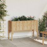 Strat înălțat de grădină Maro 110 x 35 x 70 cm Bambus GartenMobel Dekor