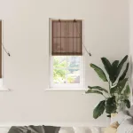 Jaluzea pentru Fereastră cu perdele Maro 60 x 220 cm Bambus GartenMobel Dekor