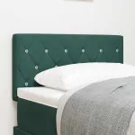 Tăblie din Catifea Argyle Manual Verde închis 80 cm Catifea GartenMobel Dekor