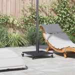 Baze pentru umbrele de exterior Gri închis 45 x 45 x 31.5 cm GartenMobel Dekor
