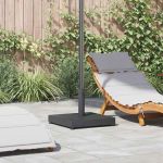 Baze pentru umbrele de exterior Gri închis 45 x 45 x 31.5 cm GartenMobel Dekor