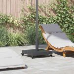Baze pentru umbrele de exterior Gri închis 45 x 45 x 32 cm GartenMobel Dekor