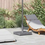 Baze pentru umbrele de exterior Lemn de culoare închisă GartenMobel Dekor