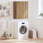 Dulap montat pe perete stejar artizanal 69.5 x 34 x 90 cm GartenMobel Dekor