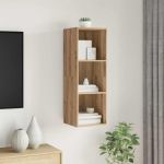 Dulap pentru TV Montat pe Perete Pe perete stejar artizanal GartenMobel Dekor