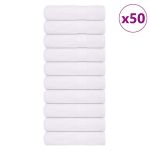 Prosoape de mână 50 buc alb 50x100 cm 360 g/m² 100% bumbac GartenMobel Dekor
