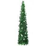 Brad de Crăciun artificial tip pop-up, verde, 150 cm, PET GartenMobel Dekor
