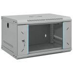 Dulap de rețea cu depozitare Gri 53 x 45 x 30 cm Oțel GartenMobel Dekor