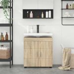 Cabinet pentru chiuvetă de baie Stejar sonoma 60 x 34 x 63 cm GartenMobel Dekor