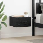 Dulap de noapte Stejar negru 35 x 35 x 20 cm Lemn compozit GartenMobel Dekor