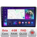 Navigatie Ford Transit 2019- varianta radio cd simplu Android Ecran QLED octa core 4+64 carplay android auto KIT-transit-2019-a+EDT-E309V3 CarStore Technology