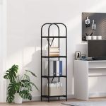 Raft pentru cărți Stejar negru 40 x 30 x 146 cm Lemn compozit GartenMobel Dekor
