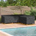 Husă pentru mobilier de exterior 255 x 255 x 80 cm GartenMobel Dekor