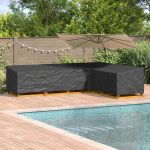 Husă pentru mobilier de exterior 355 x 275 x 80 cm GartenMobel Dekor