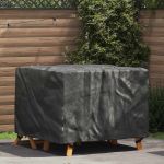 Husă pentru mobilier de exterior Negru 100 x 100 x 70 cm 600D GartenMobel Dekor