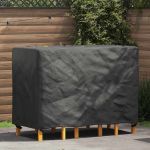 Husă pentru mobilier de exterior Negru 140 x 70 x 90 cm 420D GartenMobel Dekor