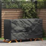 Husă pentru mobilier de exterior Negru 180 x 70 x 90 cm 420D GartenMobel Dekor