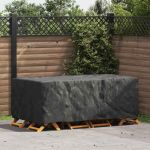 Husă pentru mobilier de exterior Negru 200 x 110 x 70 cm 210D GartenMobel Dekor