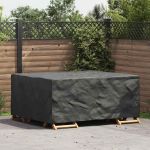 Husă pentru mobilier de exterior Negru 200 x 165 x 80 cm 420D GartenMobel Dekor