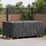 Husă pentru mobilier de exterior Negru 240 x 140 x 90 cm 420D GartenMobel Dekor