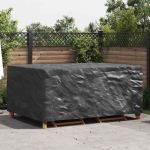 Husă pentru mobilier de exterior Negru 240 x 180 x 100 cm 600D GartenMobel Dekor