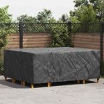 Husă pentru mobilier de exterior Negru 250 x 210 x 70 cm 210D GartenMobel Dekor
