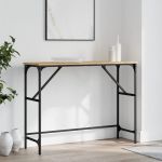 Măsuță consolă, stejar sonoma, 100x32x75 cm, lemn prelucrat GartenMobel Dekor