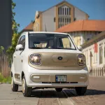 Masina electrica Aigo M1 urbana - autonomie 180 km, 4 locuri, permis B1, Alb Iasomie Ultimate FactoryBikes