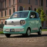 Masina electrica Aigo M1 urbana - autonomie 180 km, 4 locuri, permis B1, Verde Ultimate FactoryBikes