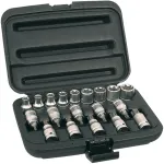 Set biti cu tubulare 1/2" topex 39D379 HardWork ToolsRange